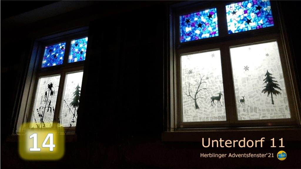 2021 Herblinger Adventsfenster
